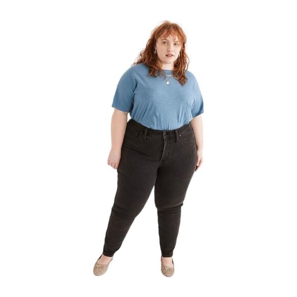 Madewell Plus High-Rise Skinny Jeans in Starkey Wash Sz 28 W NWT MD545 - Picture 4 of 13